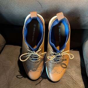 Bruno Marc Men's MaxFlex Wingtip Oxford Dress Sneakers